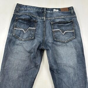 Urban Pipeline Jeans Mens 34x30 Blue Relaxed Bootcut Medium Wash Denim Y2K Skate
